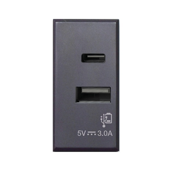Caricatore Presa USB 3A + Type C